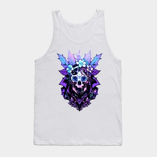 Cyberpunk Flowers Tank Top